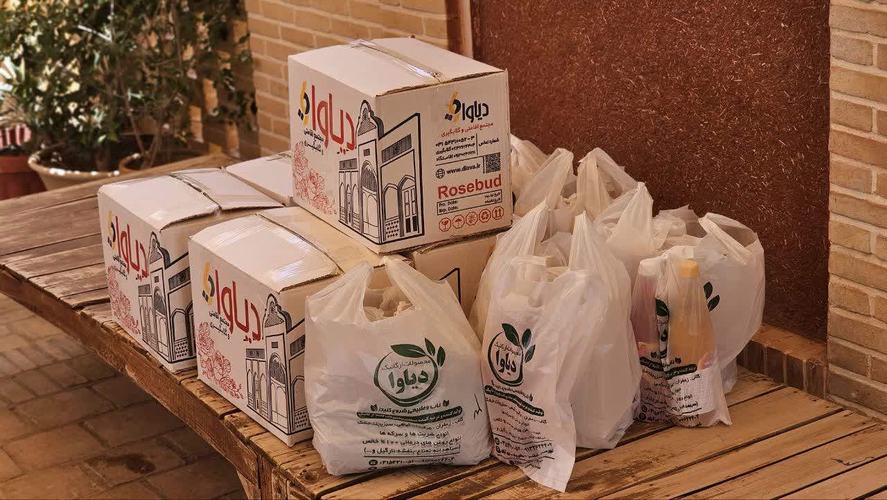 شربت گلاب زعفران